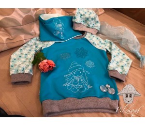 Stickserie - Schneegetobe Girl 5